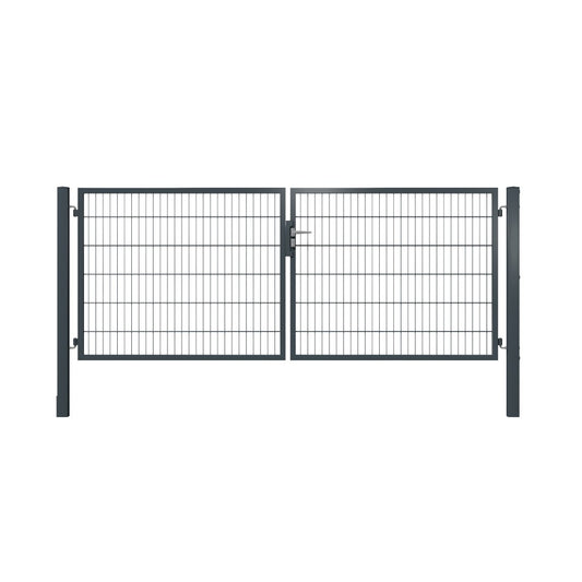 Doppelflügeltor 2‑flügelig – Drahtstärke 6/5/6 mm - Breite 3000 mm