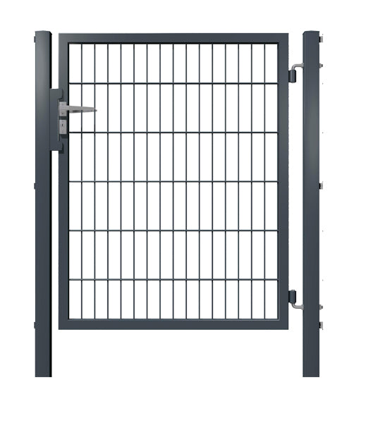 Gartentor 1-flügelig - Doppelstabmattentor