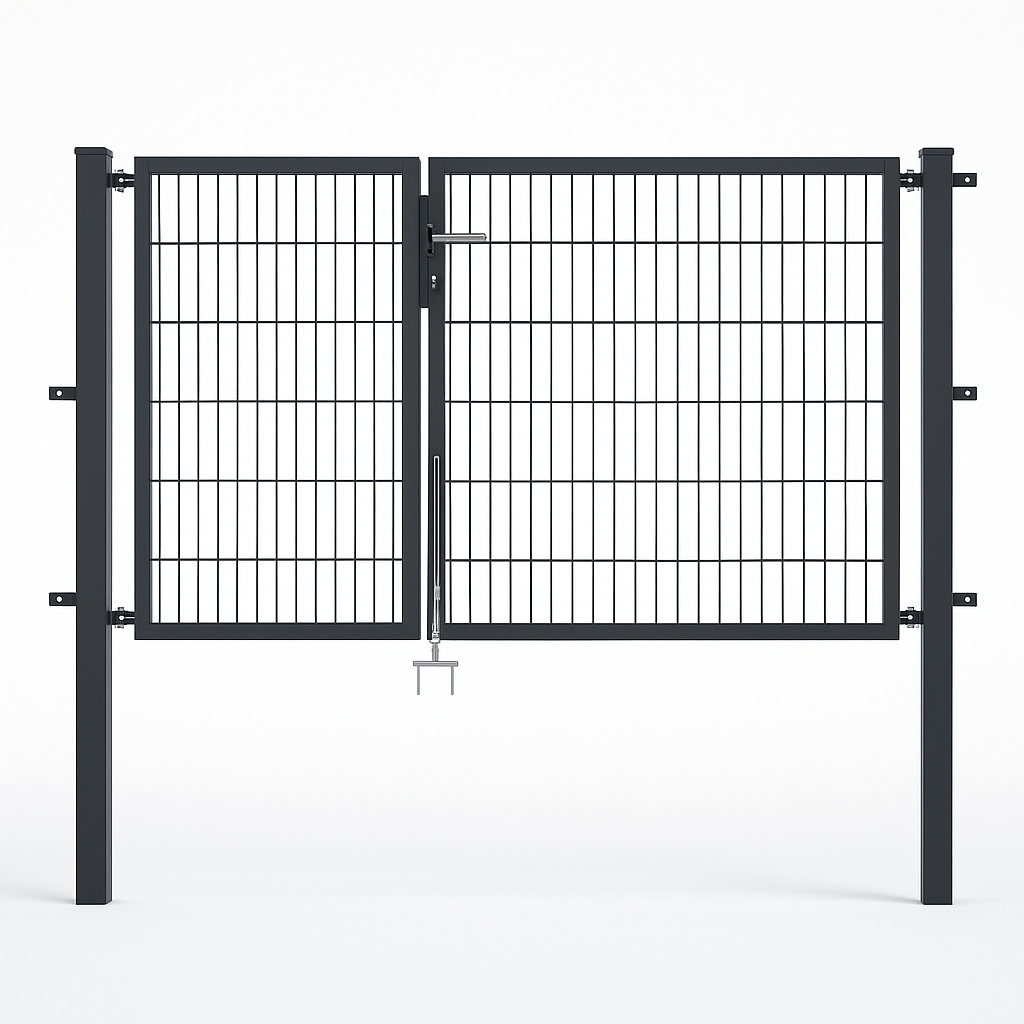 Doppelflügeltor aus Metall – stabile Einfahrtstore in vielen Breiten & Höhen