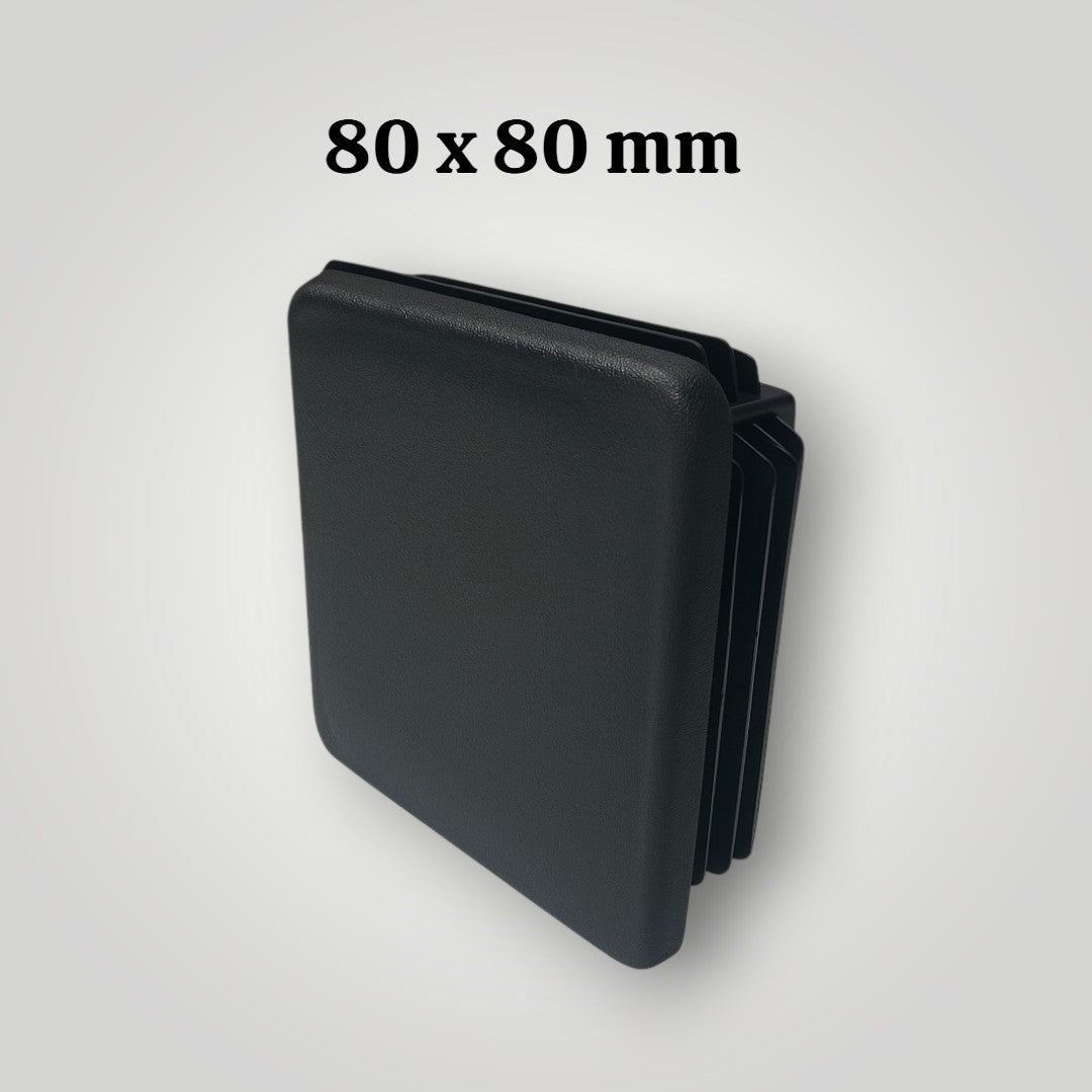 Pfostenkappe Zaun Abdeckung 6x4 6x6 8x8 cm Schwarz – Robust & Wetterfest für Pfosten