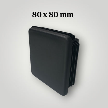 Pfostenkappe Zaun Abdeckung 6x4 6x6 8x8 cm Schwarz – Robust & Wetterfest für Pfosten