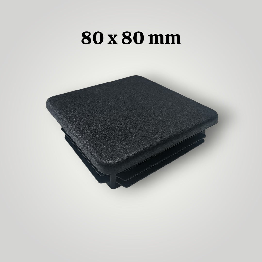 Pfostenkappe Zaun Abdeckung 6x4 6x6 8x8 cm Schwarz – Robust & Wetterfest für Pfosten