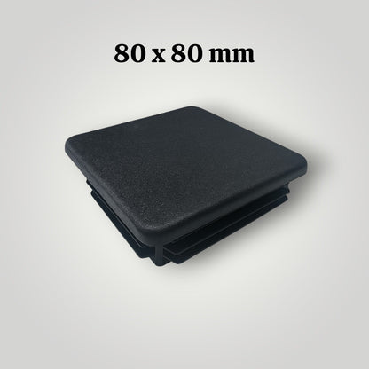 Pfostenkappe Zaun Abdeckung 6x4 6x6 8x8 cm Schwarz – Robust & Wetterfest für Pfosten