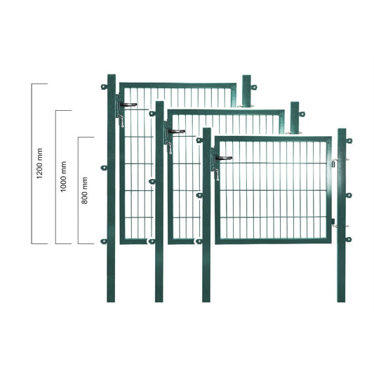 Basic Gartentor 6/5 mm - Breite ca. 1000 bzw. 1200 mm