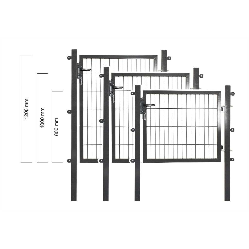 Basic Gartentor 6/5 mm - Breite ca. 1000 bzw. 1200 mm
