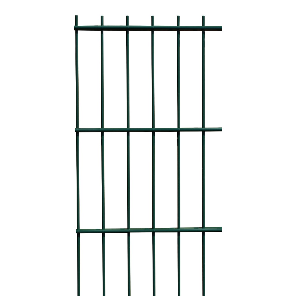 Doppelstabmatte 8/6/8 mm - moosgrün RAL 6005 - 2510 mm Länge