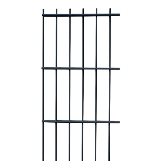 Doppelstabmatte anthrazit Detail