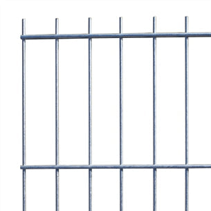 Doppelstabmatten-Komplettset 8/6/8 Feuerverzinkt – Einbetonieren