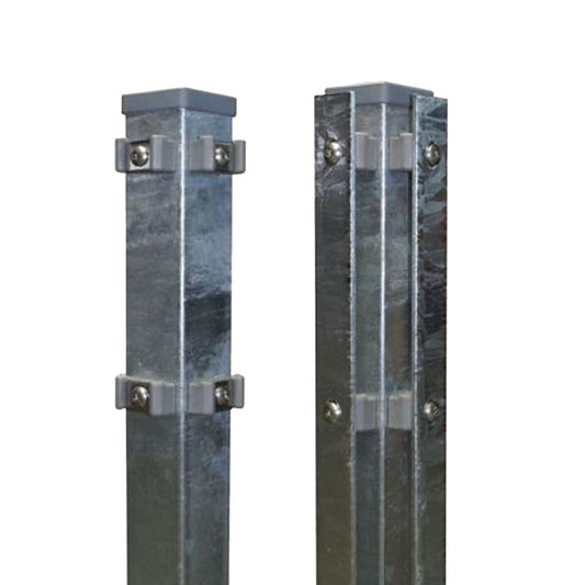 Eckpfosten 60 x 60 mm - feuerverzinkt - zum einbetonieren