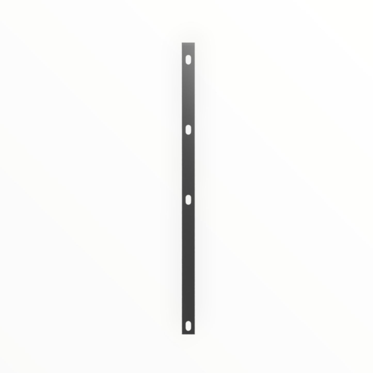 Flacheisenleiste - Abdeckleiste - für Doppelstabmattenzaun Pfosten - Pfostenabdeckung