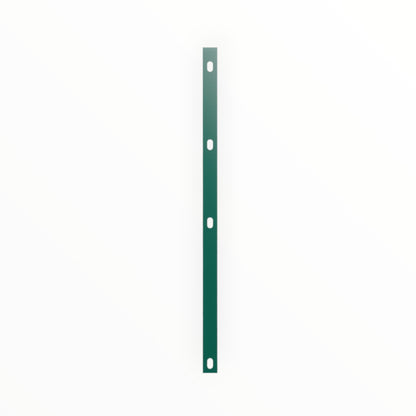 Flacheisenleiste - Abdeckleiste - für Doppelstabmattenzaun Pfosten - Pfostenabdeckung