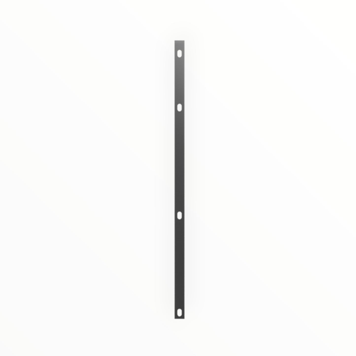 Flacheisenleiste - Abdeckleiste - für Doppelstabmattenzaun Pfosten - Pfostenabdeckung