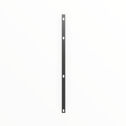 Flacheisenleiste - Abdeckleiste - für Doppelstabmattenzaun Pfosten - Pfostenabdeckung