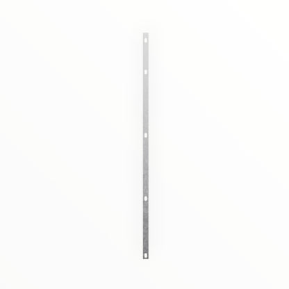 Flacheisenleiste - Abdeckleiste - für Doppelstabmattenzaun Pfosten - Pfostenabdeckung