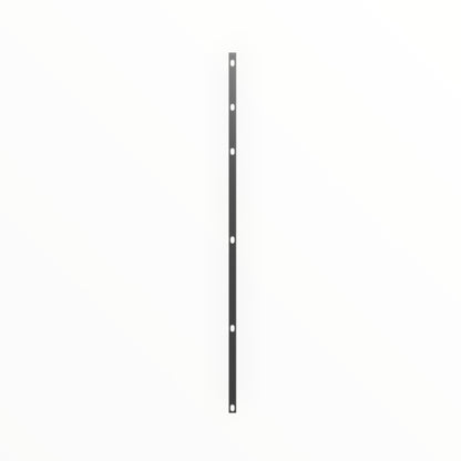 Flacheisenleiste - Abdeckleiste - für Doppelstabmattenzaun Pfosten - Pfostenabdeckung