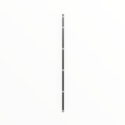 Flacheisenleiste - Abdeckleiste - für Doppelstabmattenzaun Pfosten - Pfostenabdeckung