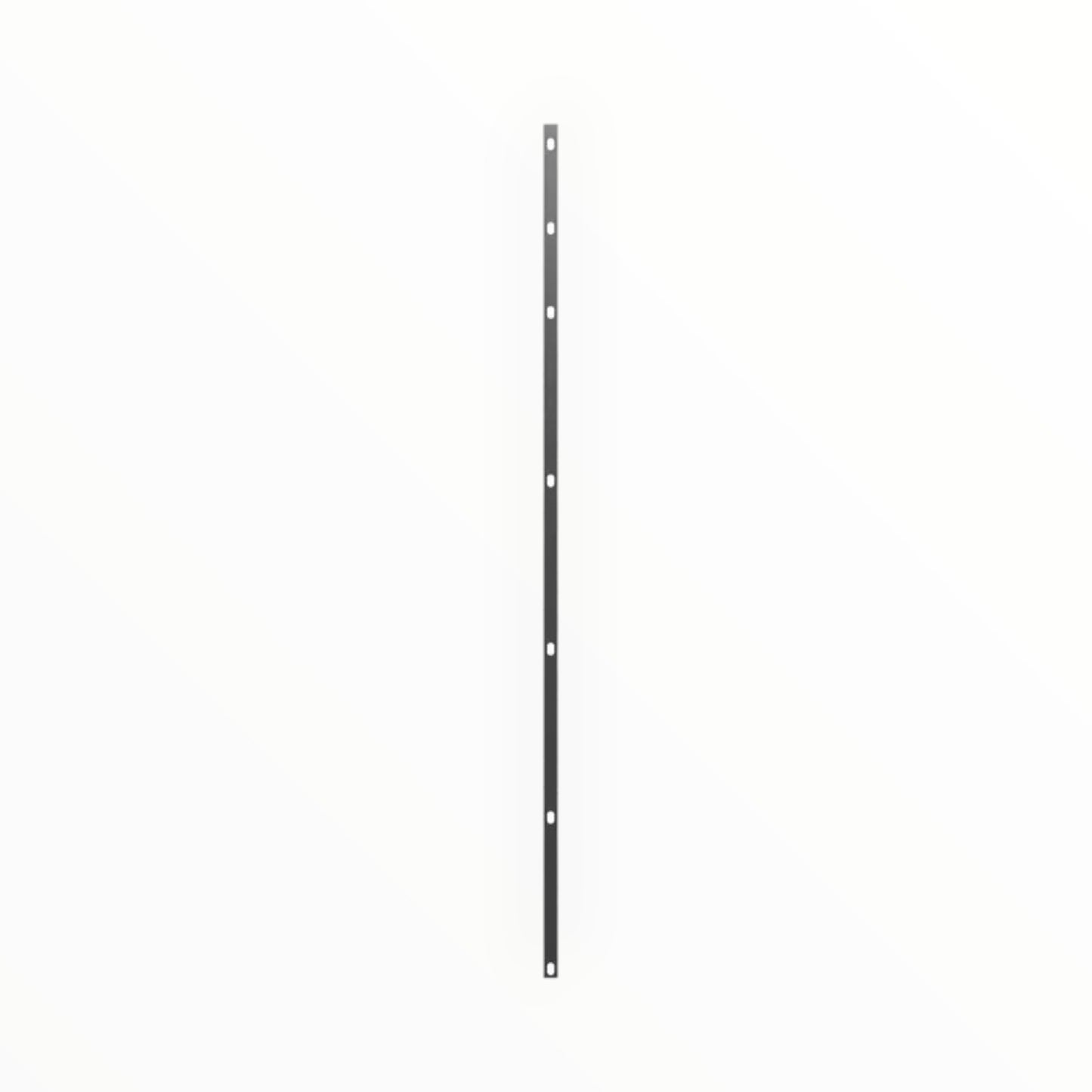 Flacheisenleiste - Abdeckleiste - für Doppelstabmattenzaun Pfosten - Pfostenabdeckung