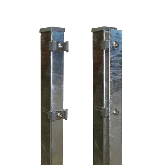 Pfosten 60 × 40 mm – feuerverzinkt - einbetonieren