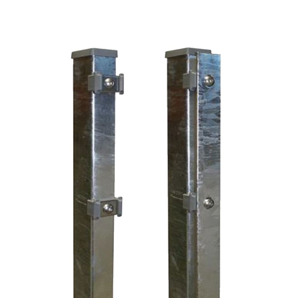 Doppelstabmatten-Komplettset 8/6/8 Feuerverzinkt – Einbetonieren