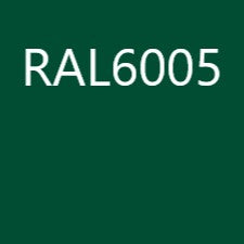 Doppelstabmatte 8/6/8 mm - moosgrün RAL 6005 - 2510 mm Länge